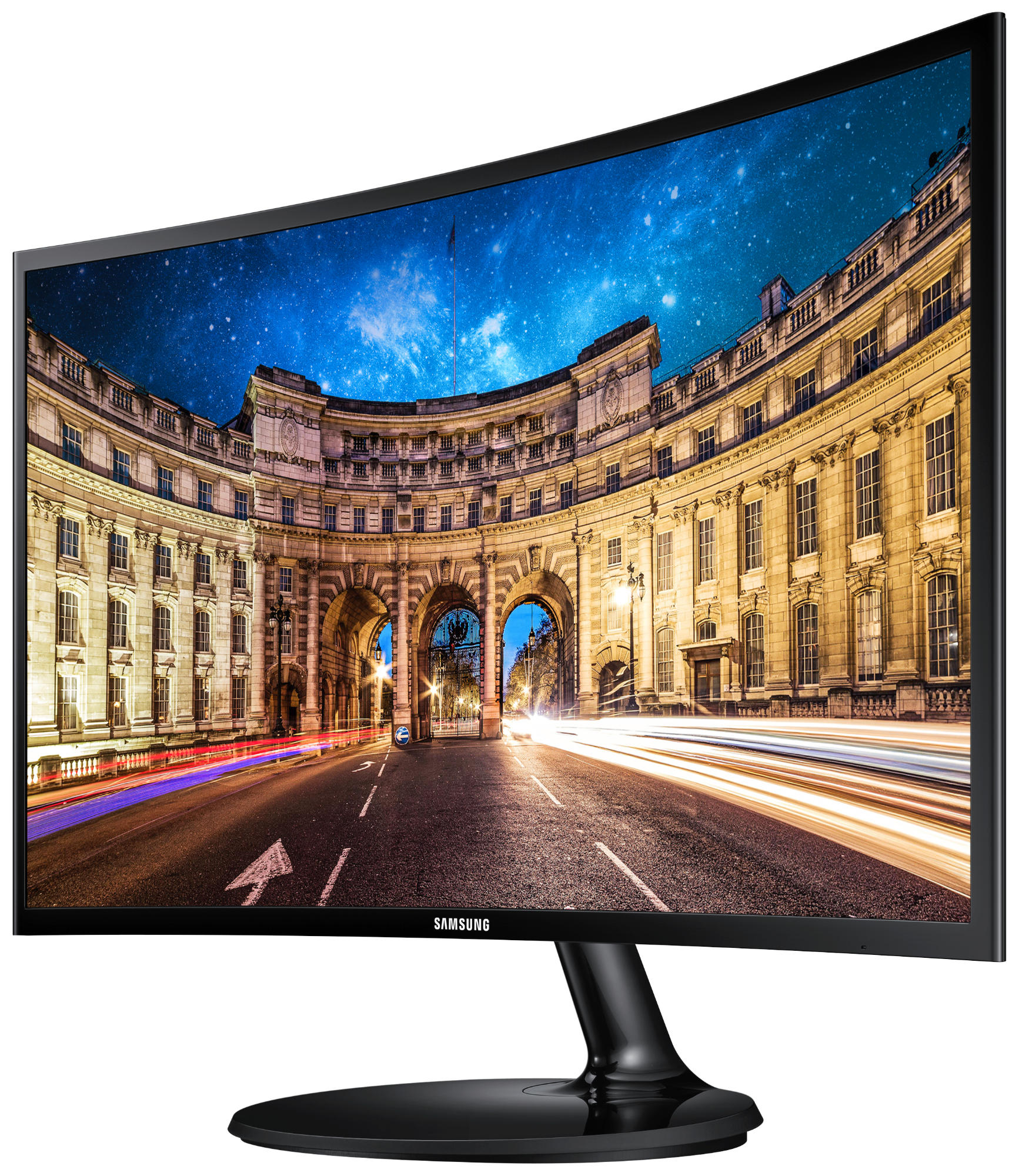 SAMSUNG LC24F390FHR 23,5 Zoll  Full-HD  Curved Monitor  4 ms Reaktionszeit  