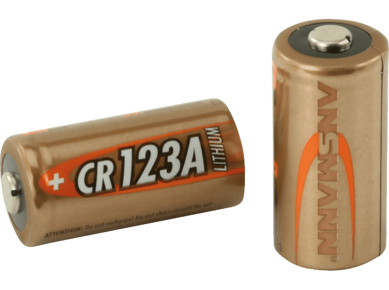 ANSMANN 5020012 CR123A Batterie, Lithium, 3 Volt Knopfzellen MediaMarkt