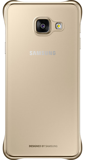 SAMSUNG Clear Cover Galaxy A3 (2016) Goud
