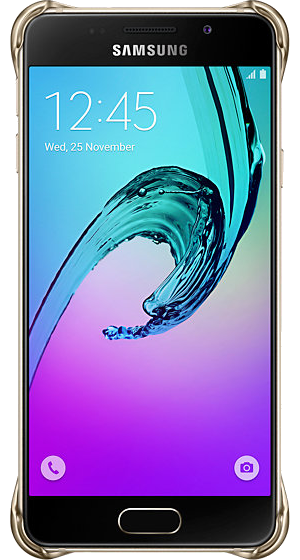 SAMSUNG Clear Cover Galaxy A3 (2016) Goud
