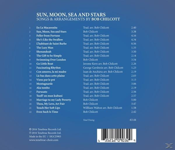 Nigel Short, Tenebrae Consort - Sun, Moon, Sea And Stars-Lieder Und Arrangements  - (CD)