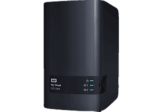 WESTERN DIGITAL My Cloud EX2 Ultra - NAS (HDD, 8 TB, Anthrazit)