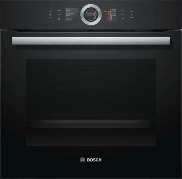 BOSCH HBG676EB6, Einbauherd/Backofen (Einbaugerät, 71 l, 594 mm breit), Serie 8