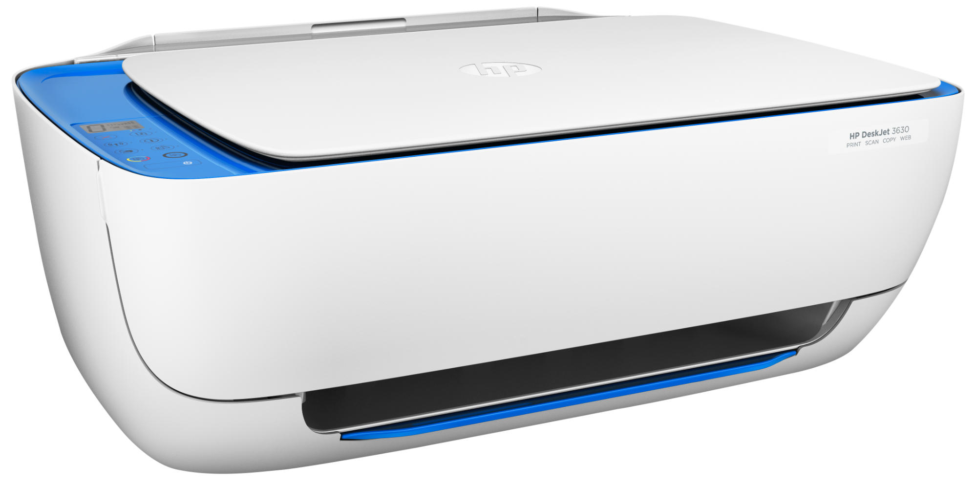 Impresora Multifunción - HP Deskjet 3630, WiFi, impresión móvil.