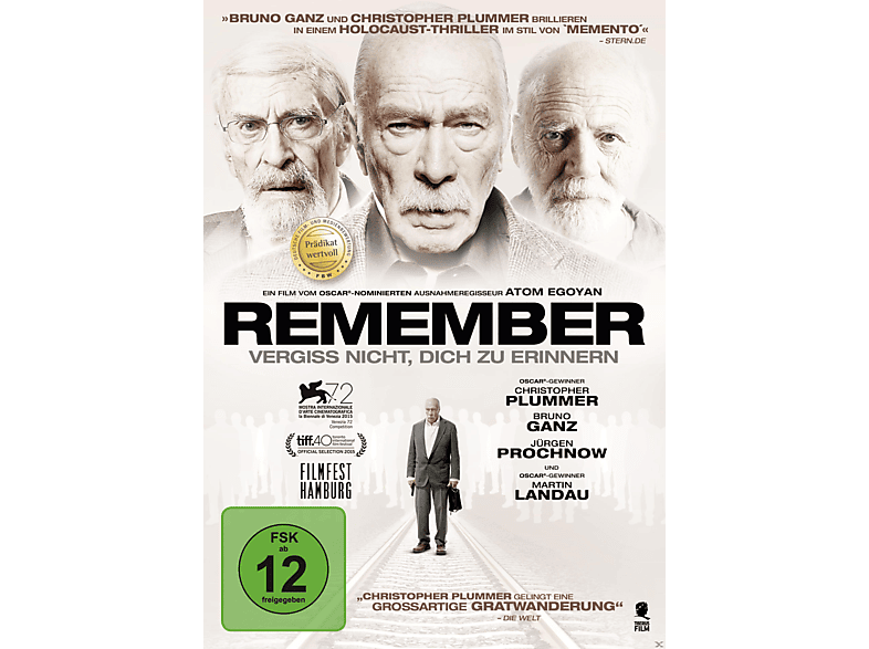 Remember DVD (FSK: 12)
