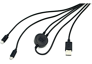 ISY IC-601 Dual Charging Cable