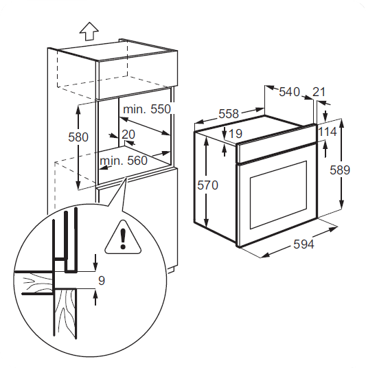 ZANUSSI ZOP37922XV Pyrolitikus beépíthető sütő