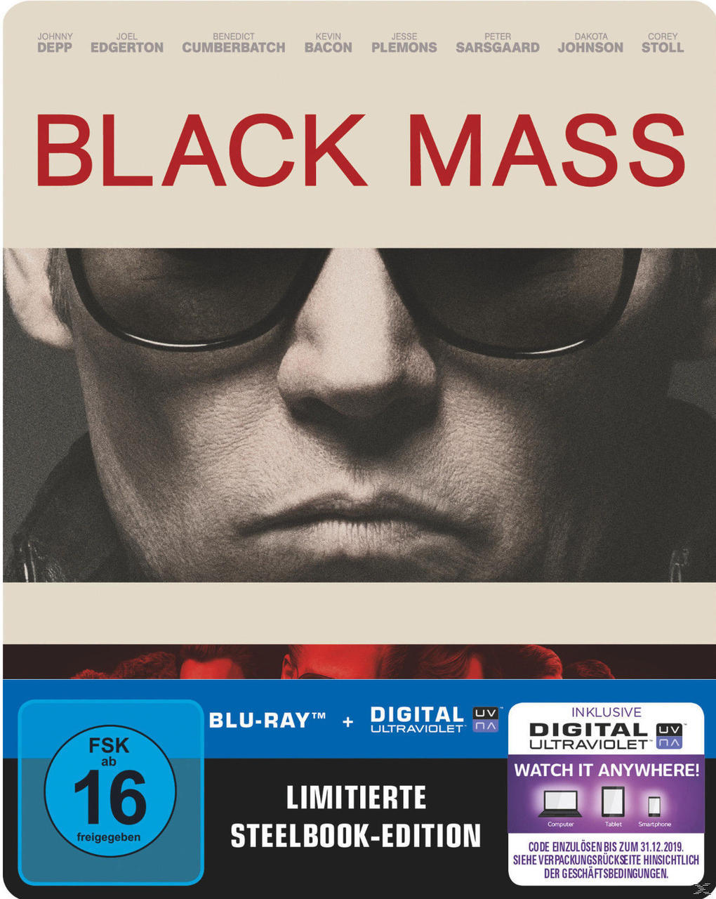 Black Mass (Exklusive Steel-Edition) Blu-ray