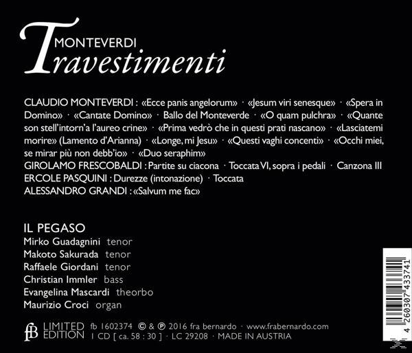 Il Pegaso, Maurizio Croci - Travestimenti  - (CD)