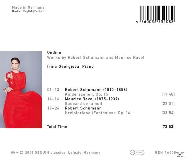 Irina Gerogieva - Ondine-Werke Für Klavier  - (CD)