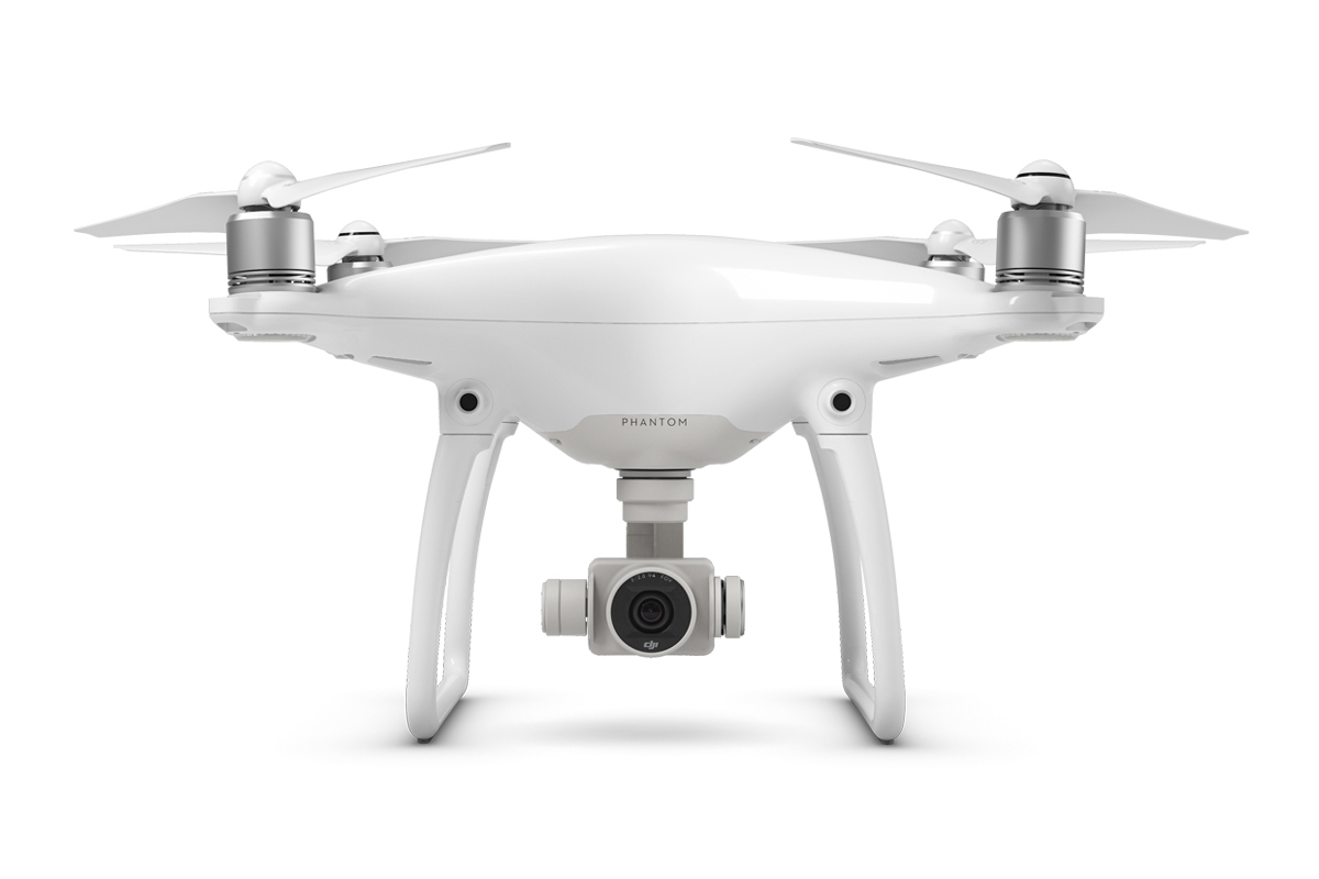 DJI Phantom 4 Drohne, Weiß