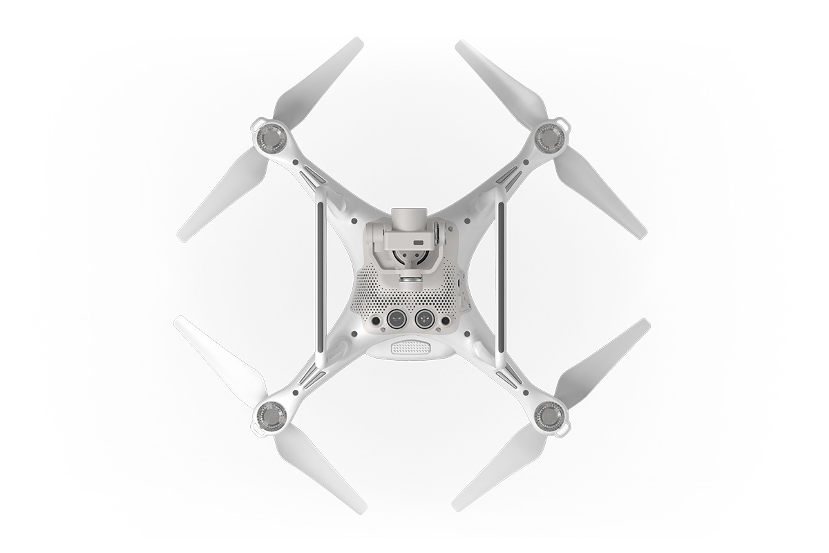 DJI Phantom 4 Drohne, Weiß