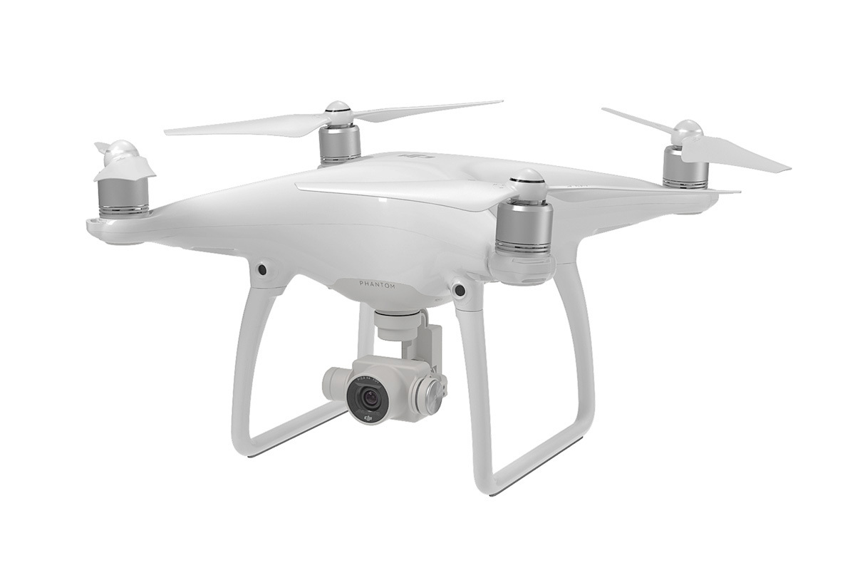 DJI Phantom 4 Drohne, Weiß