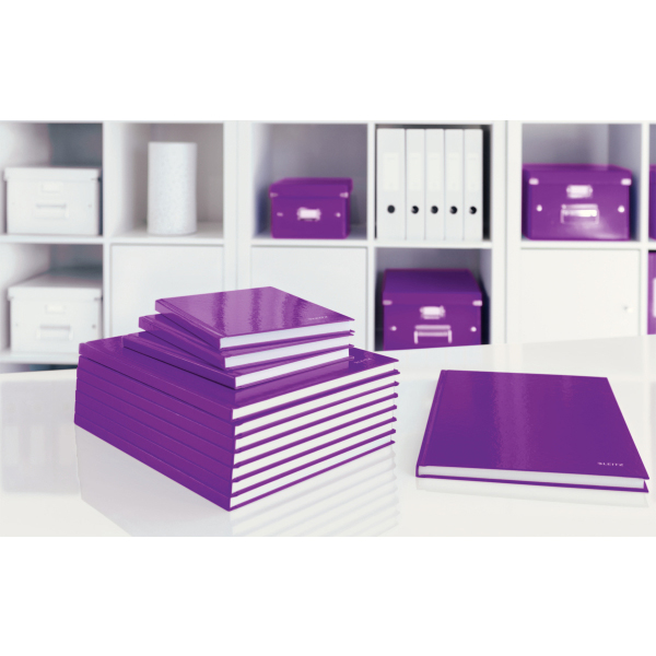 LEITZ 46261062 WOW NOTIZB.  Notizbuch Violett