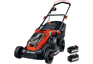 BLACK+DECKER CLM3820L2-QW 36V Li-Ion Akkumulátoros fűnyíró, 38cm, akkuval és töltővel (2x2,0Ah)