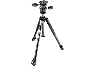 MANFROTTO 190X ALU+3D TILTHEAD 804 MK - Stativ, Aluminium