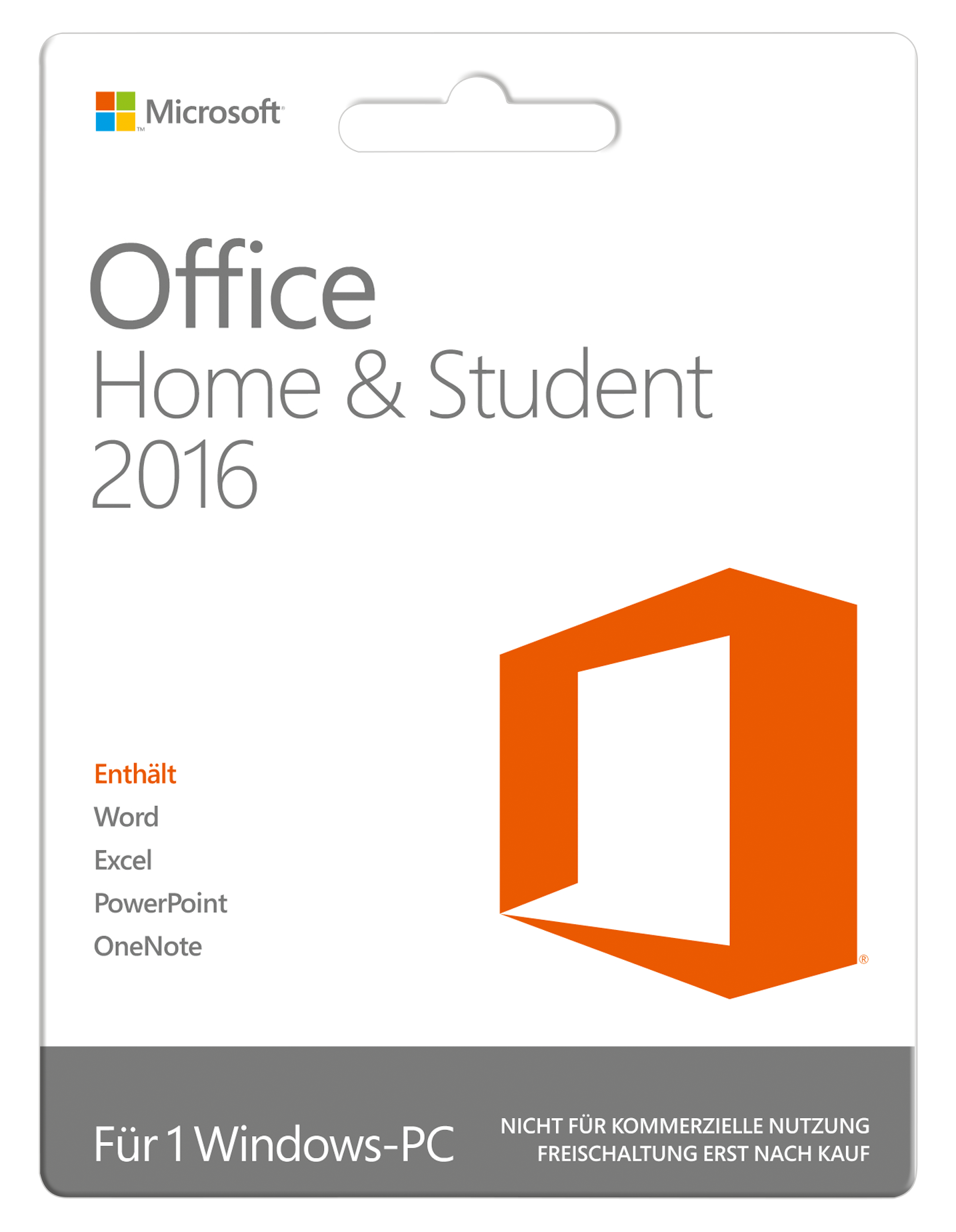 Office PC Home and Student 2016 1 Benutzer - PC [Download Code]