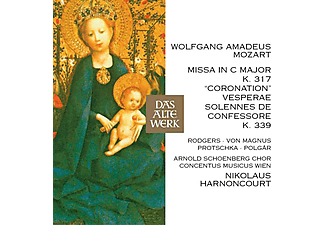 Különböző előadók - Missa In C Major, K.317 "Coronation" - Vesperae Solennes De Confessore K.339 (CD)