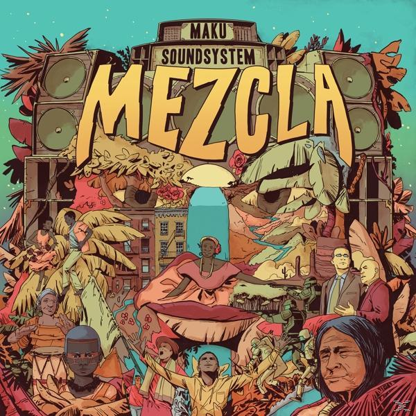 M.A.K.U. SoundSystem - Mezcla  - (CD)