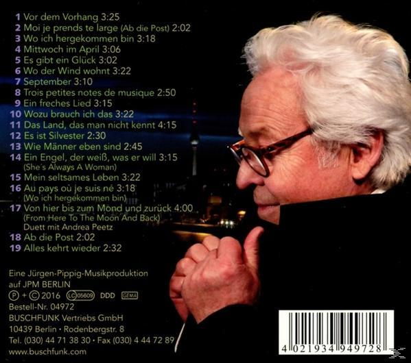Jürgen Walter - Alles Kehrt Wieder  - (CD)