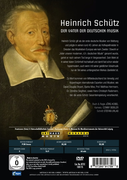 Heinrich Schütz - Der Vater der deutschen Musik  - (DVD)