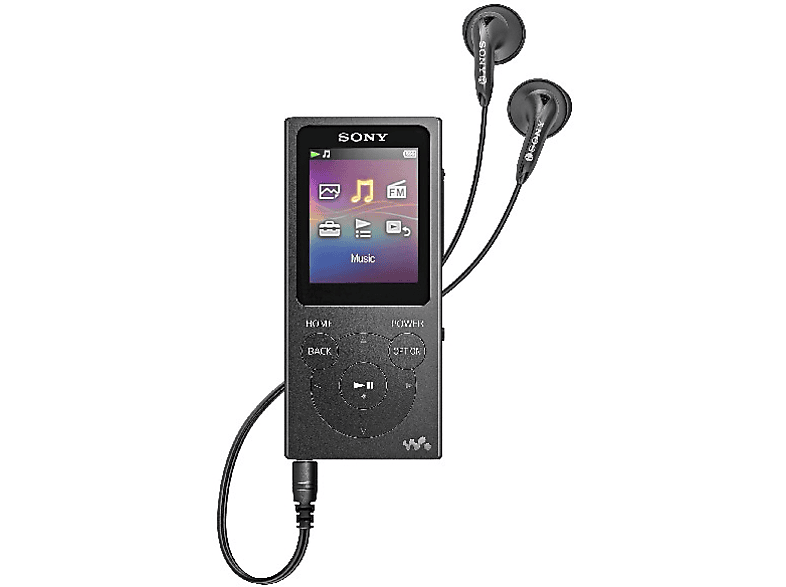 SONY Walkman NW-E393 Mp3-Player GB, (4 Schwarz)