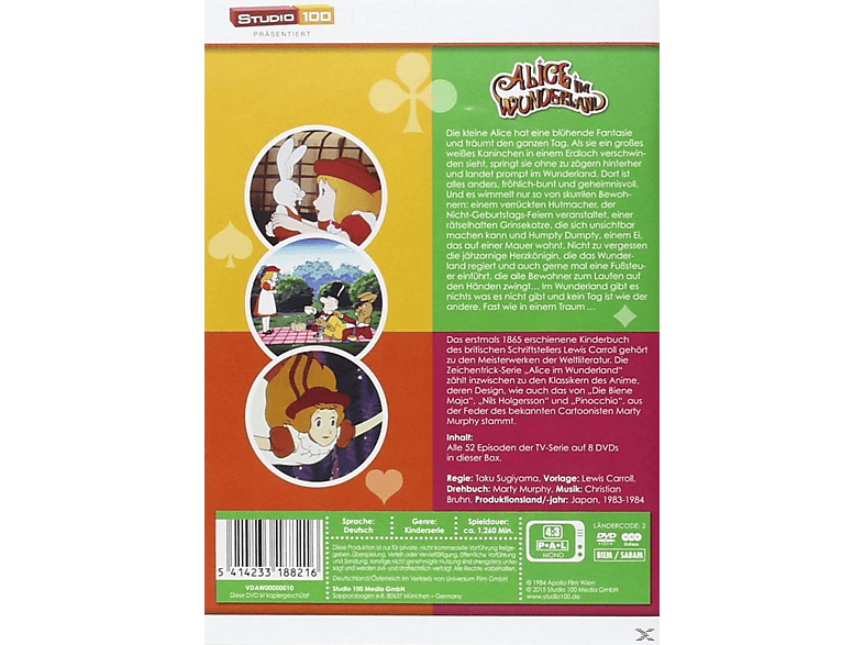 Thumbnail - Alice im Wunderland - Komplett DVD