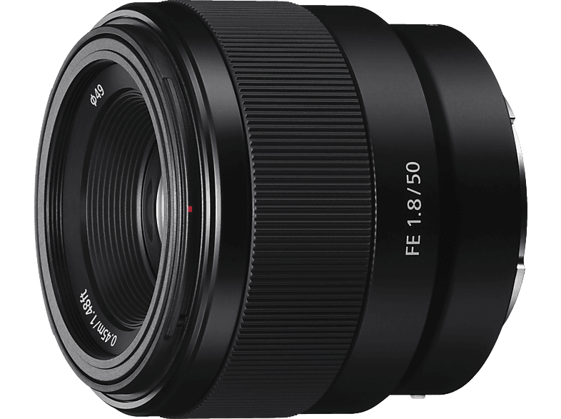 SONY SEL50F18F Vollformat - 50 mm f/1.8 Circulare Blende (Objektiv für Sony E-Mount, Schwarz)