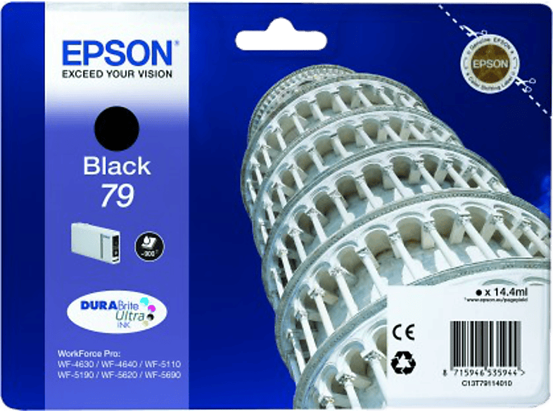 EPSON T7911 fekete eredeti tintapatron