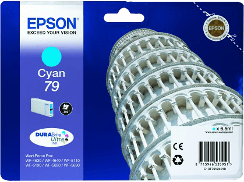 EPSON T7912 cyan eredeti tintapatron