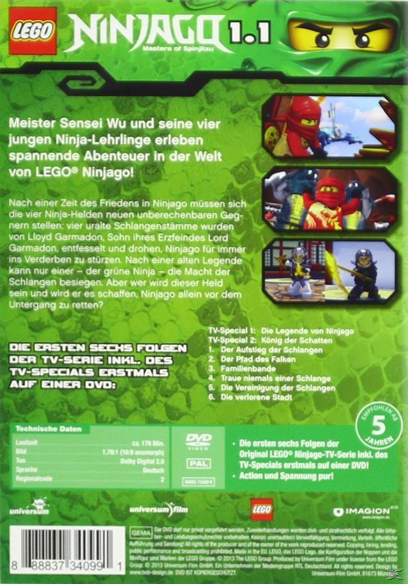 LEGO Ninjago Staffel 1.1 DVD