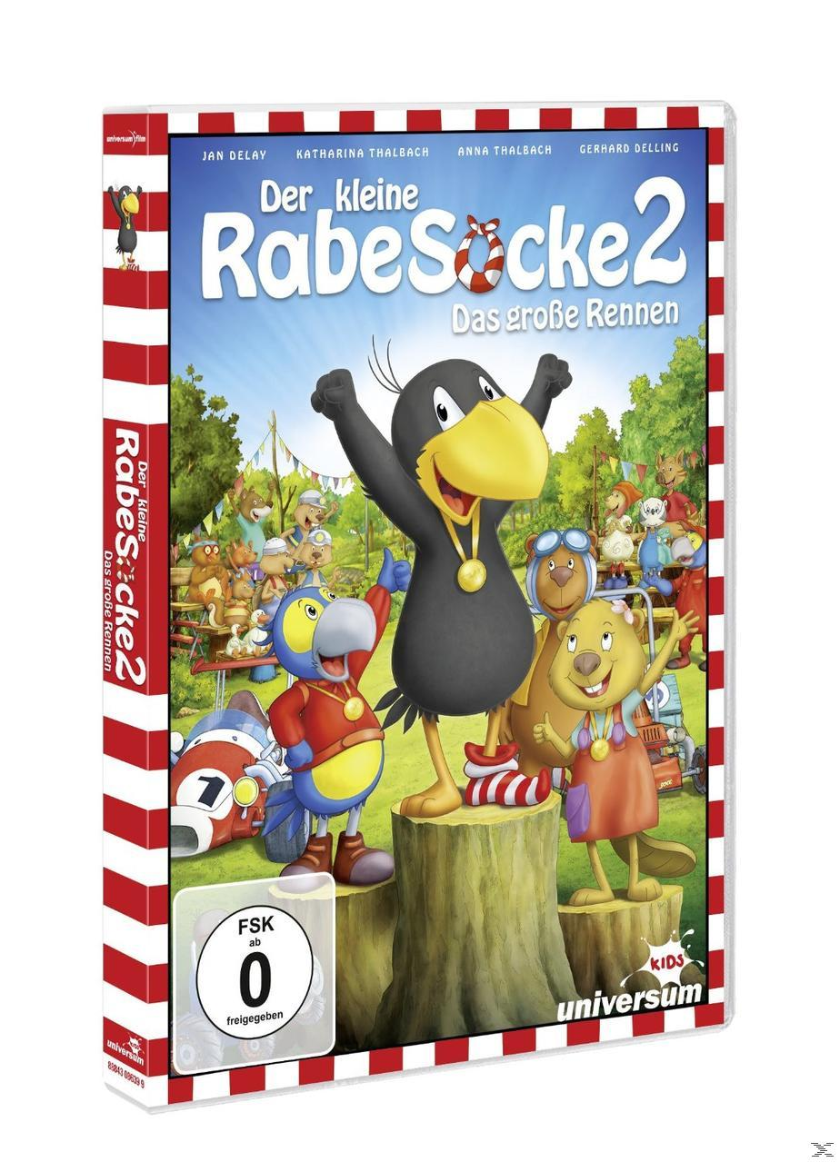 Der kleine Rabe DVD Rennen Socke Das große 