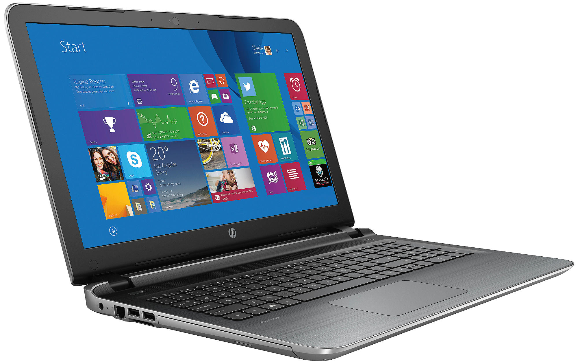 HP Notebook 15-ac679ng - 15,6 Zoll - Intel® Core™ i7 i7-6500U - 8 GB - 1 TB - Windows 10 Home (64 Bit)