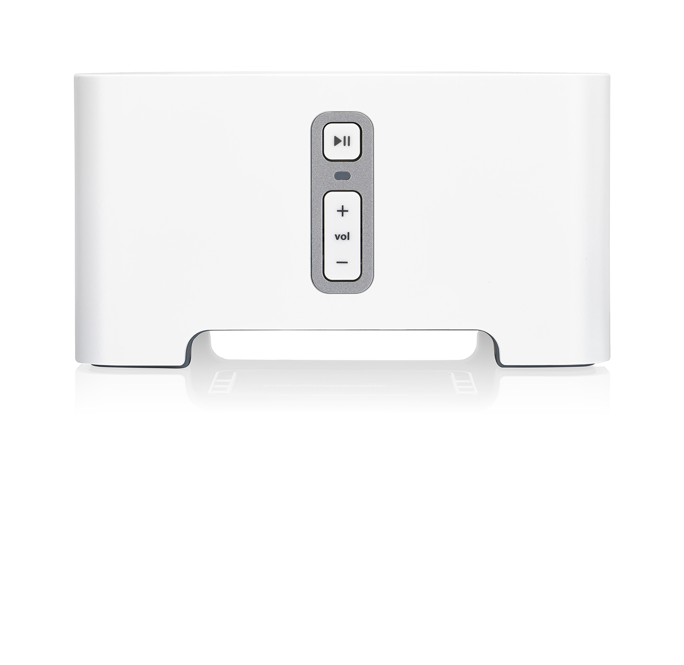 SONOS CONNECT Musikstreaming über WLAN für herkömmliches Audio-Equipment Streaming Lautsprecher App-steuerbar, Weiß