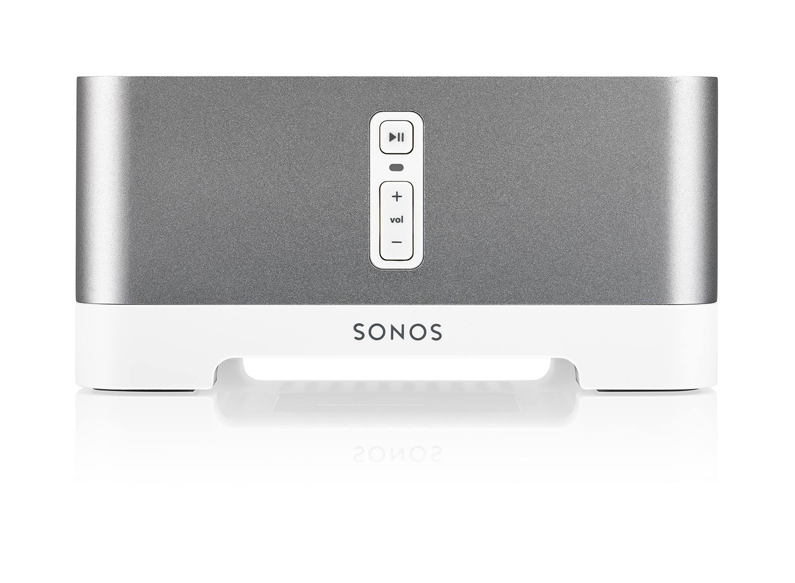 SONOS CONNECT:AMP Musikstreaming über WLAN für Passiv-Lautsprecher Streaming Lautsprecher App-steuerbar, Weiß