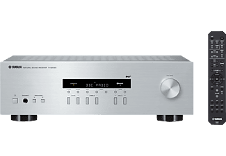 YAMAHA Yamaha R-S202D - sintoamplificatori stereofonici - Bluetooth - argento - Amplificatore stereo (Argento)