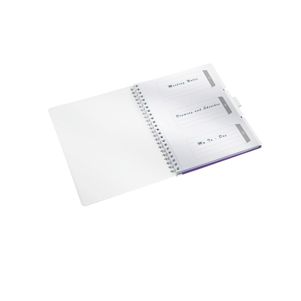 LEITZ 46440062 WOW BE MOB. COLLB. PP Collegeblock Violett