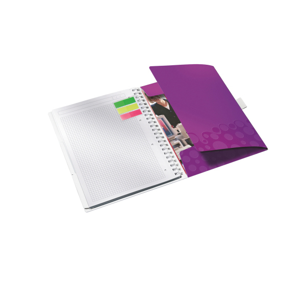 LEITZ 46450062 WOW BE MOB. COLLB. PP  Collegeblock Violett