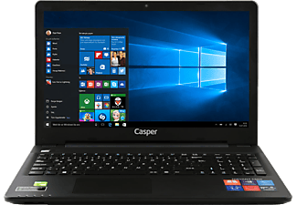 CASPER CN.M5K-6200A 15.6" Core i5-6200U 2.3 GHz 4GB 500GB GeForce GT940 2GB Windows 10 Laptop