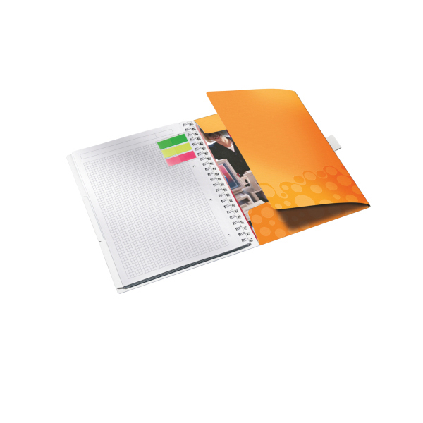 LEITZ 46450044 WOW BE MOB. COLLB. PP  Collegeblock Orange