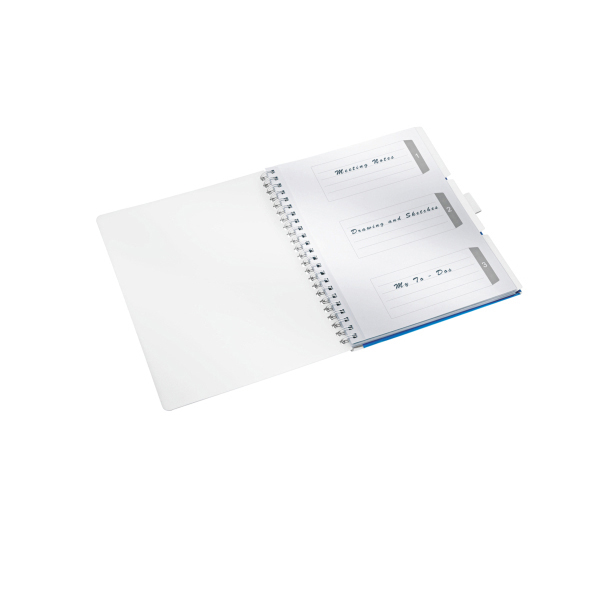 LEITZ 46440036 WOW BE MOB. COLLB. PP  Collegeblock Blau