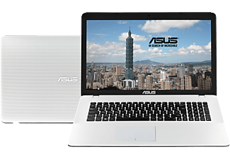 ASUS X751SJ-TY002D fehér notebook (17,3"/Pentium/4GB/1TB/920M 1GB VGA/DOS)