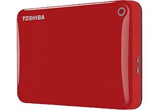 TOSHIBA HDTC830ER3CA Canvio Connect II 2.5'' 3TB Kırmızı USB 3.0