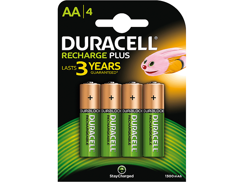 Duracell Recharge Plus Aa 1300 Mah afbeelding