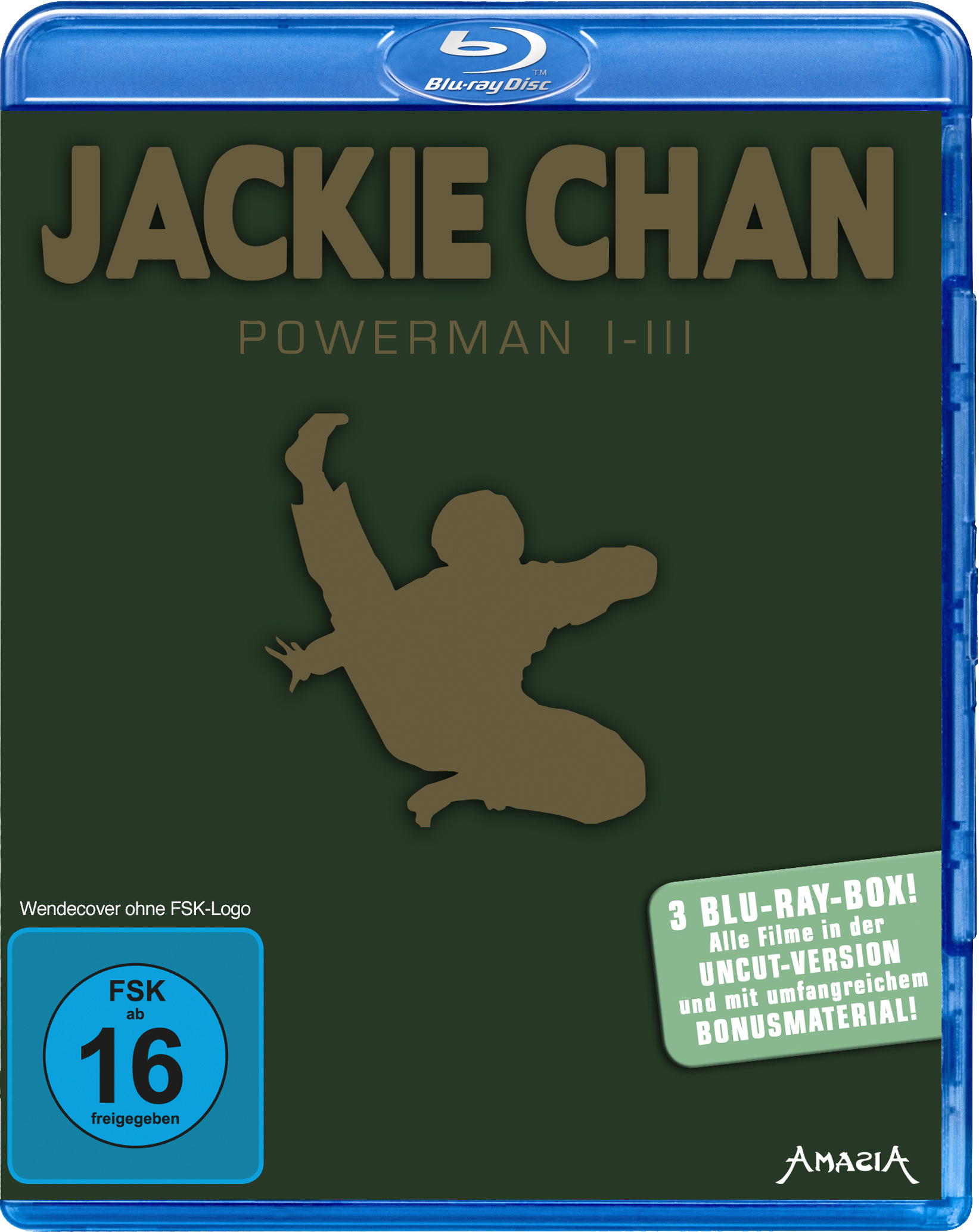 Jackie Chan - Powerman 1 - 3 Blu-ray