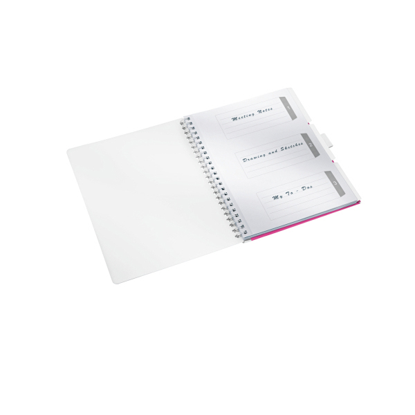 LEITZ 46450023 WOW BE MOB. COLLB. PP  Collegeblock Pink