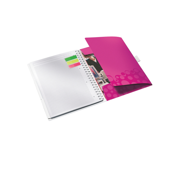 LEITZ 46450023 WOW BE MOB. COLLB. PP  Collegeblock Pink