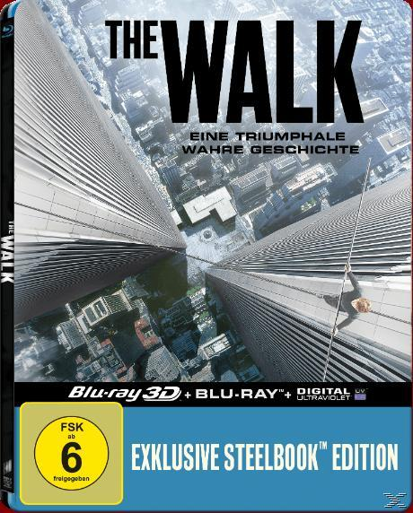The Walk (Exklusive Lenticular Steelbook-Edition) 3D Blu-ray (+2D)