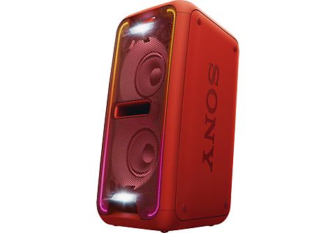 Altavoz Inalámbrico - Sony GTK-XB7R, Bluetooth y NFC, Rojo