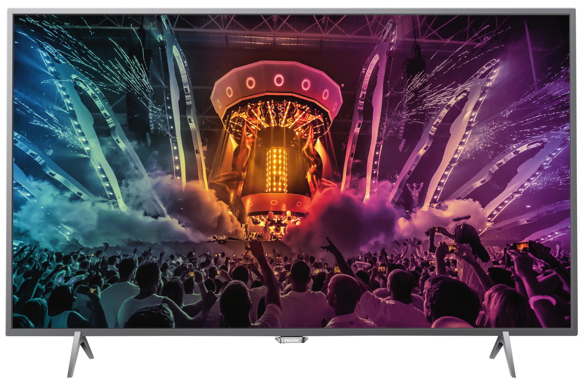 TV LED 49" - Philips 49PUS6401, UHD 4K, Android TV, Ambilight
